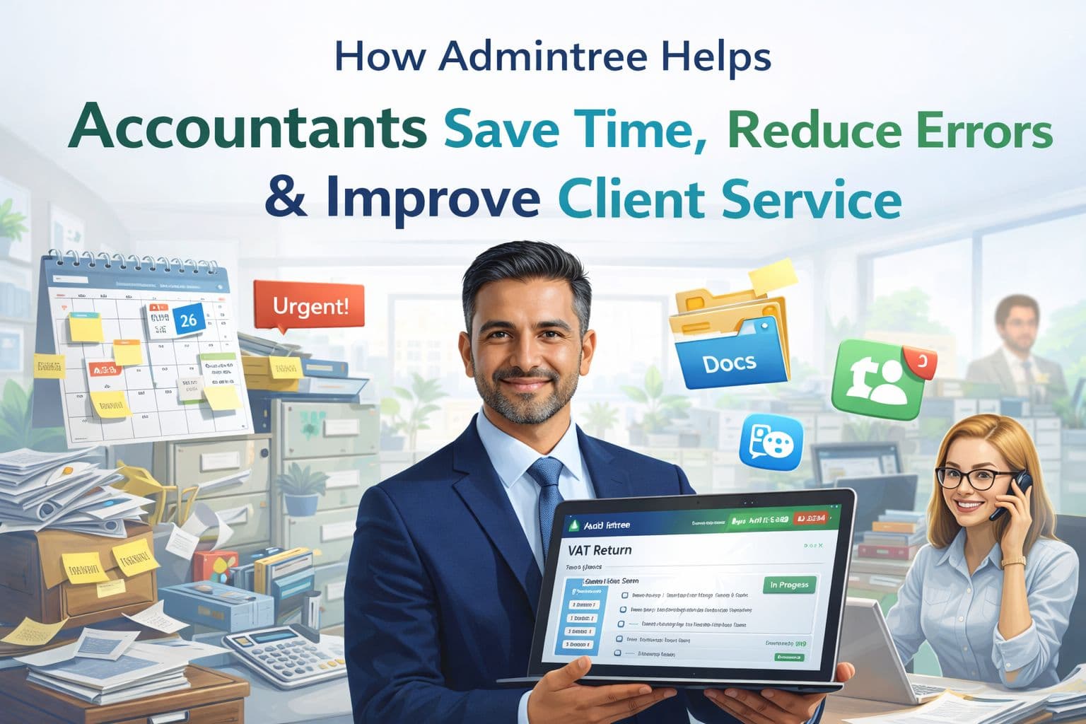 How Admintree Helps Accountants Save Time, Reduce Errors and Improve Client Service