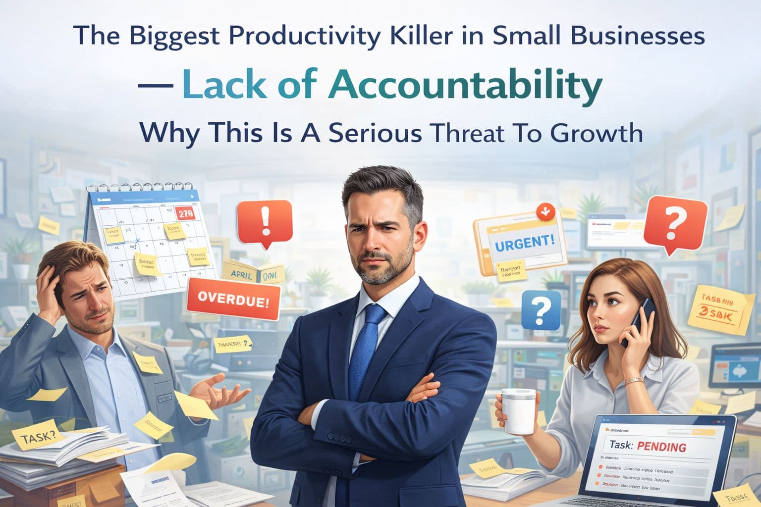 The Biggest Productivity Killer in Small Businesses — Lack of Accountability