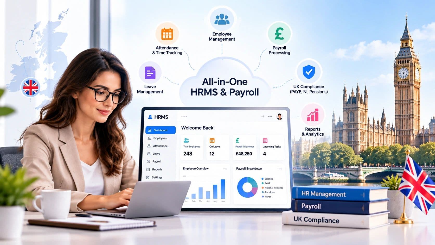 The Power of All-in-One HRMS and Payroll Software in the UK